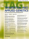THEORETICAL AND APPLIED GENETICS杂志封面